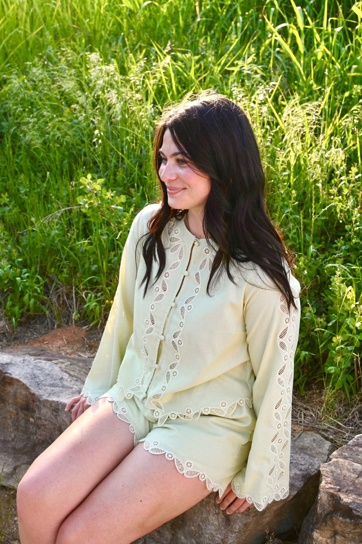 Sage Blossom Set