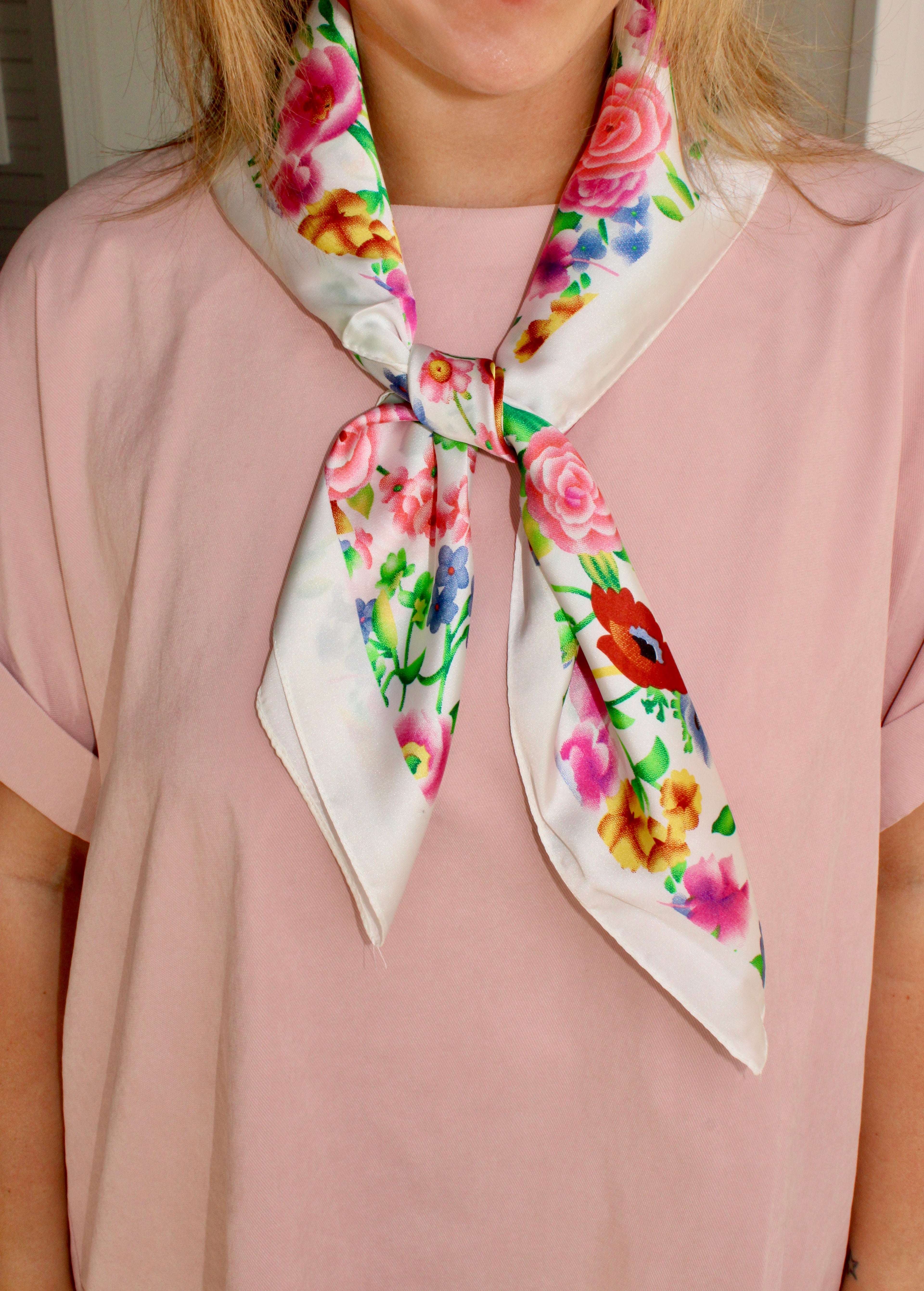 Floral Bandana Scarf