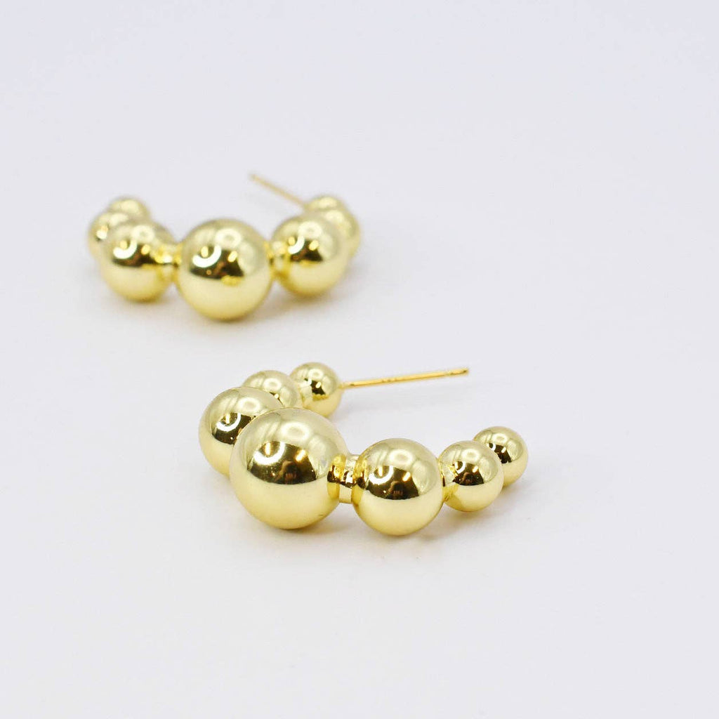 Bubble Hoop Earring