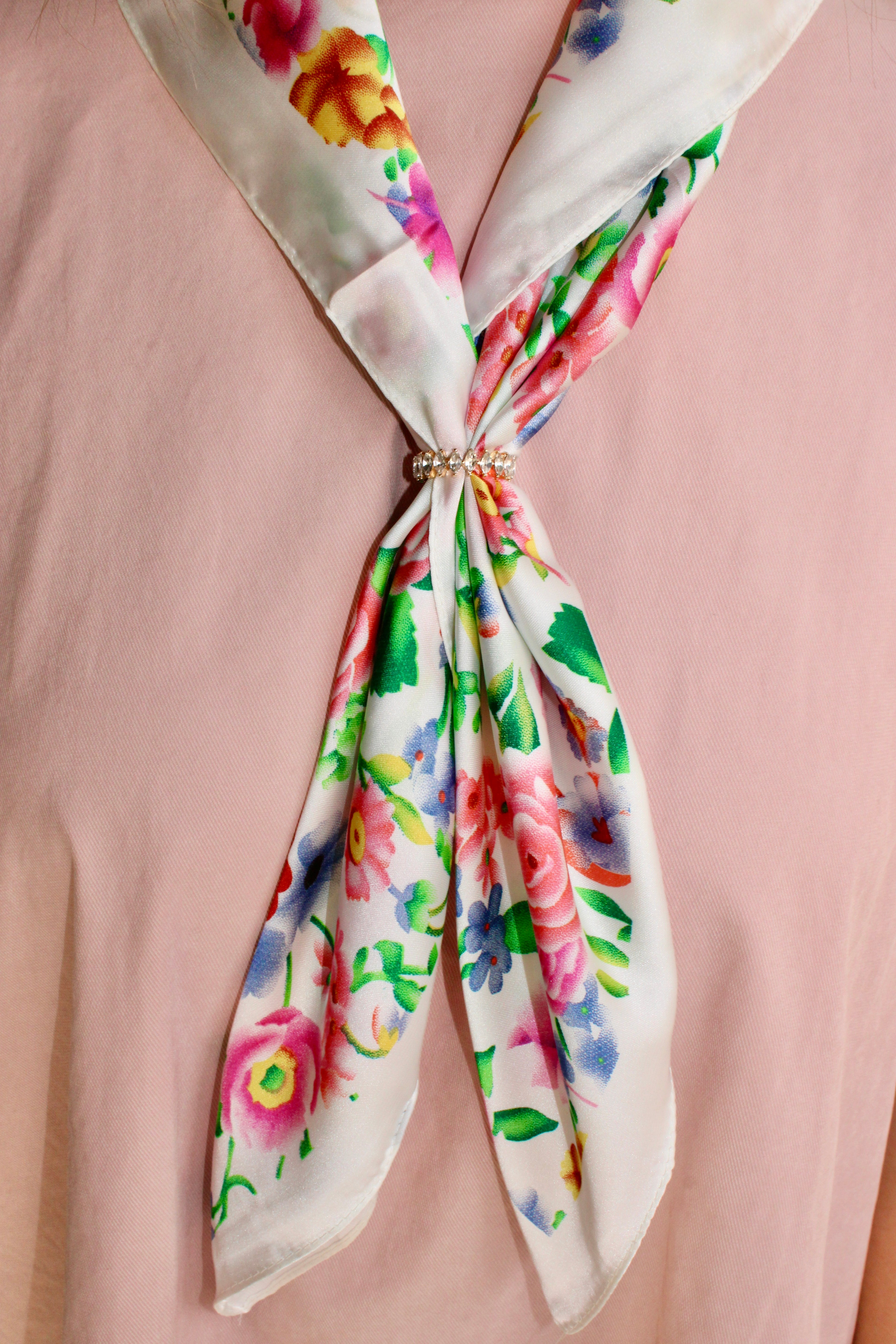 Floral Bandana Scarf