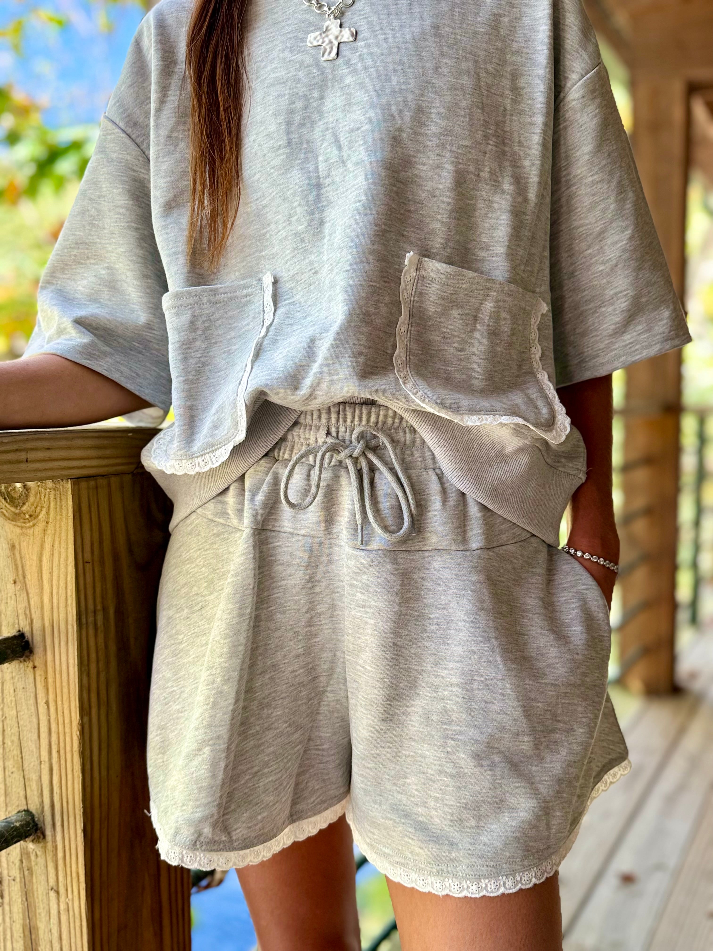 Eyelet Lace Shorts