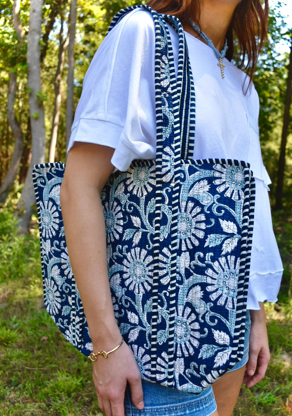 The Stitched Statement Tote