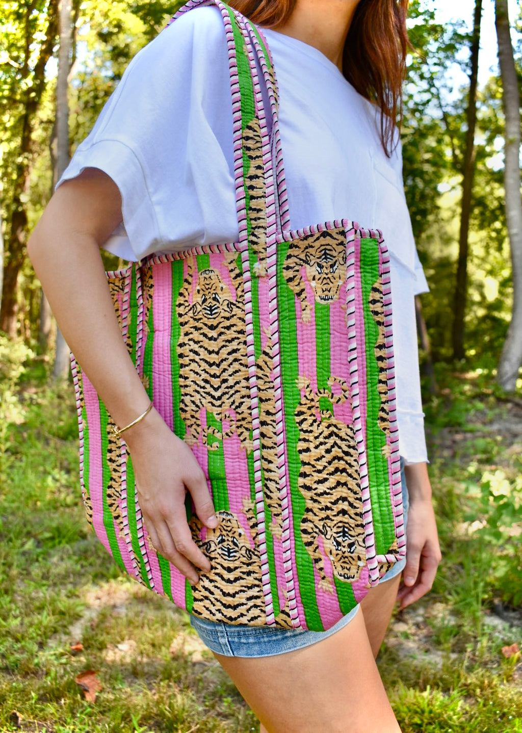 The Stitched Statement Tote