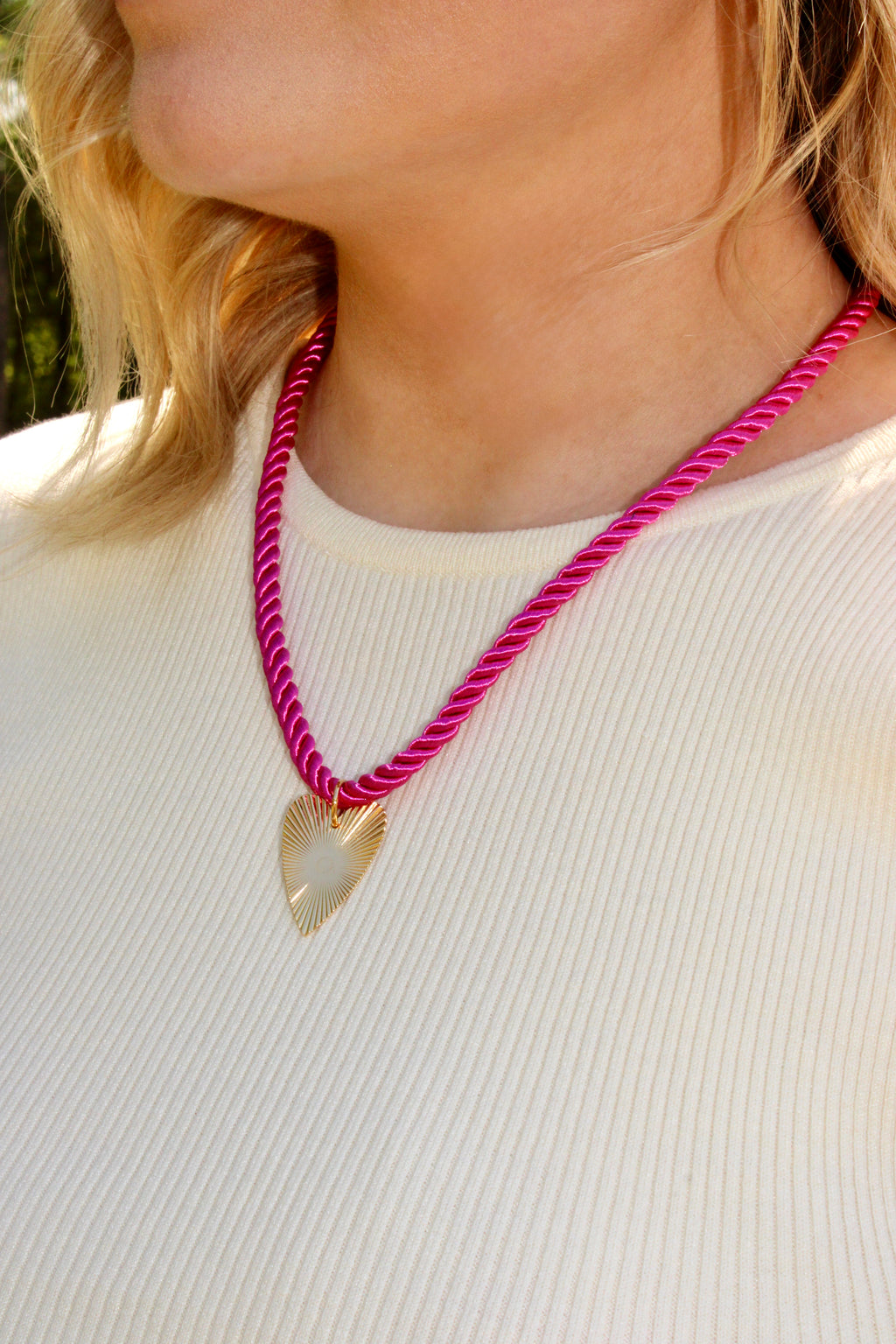 Twist Charm Necklace