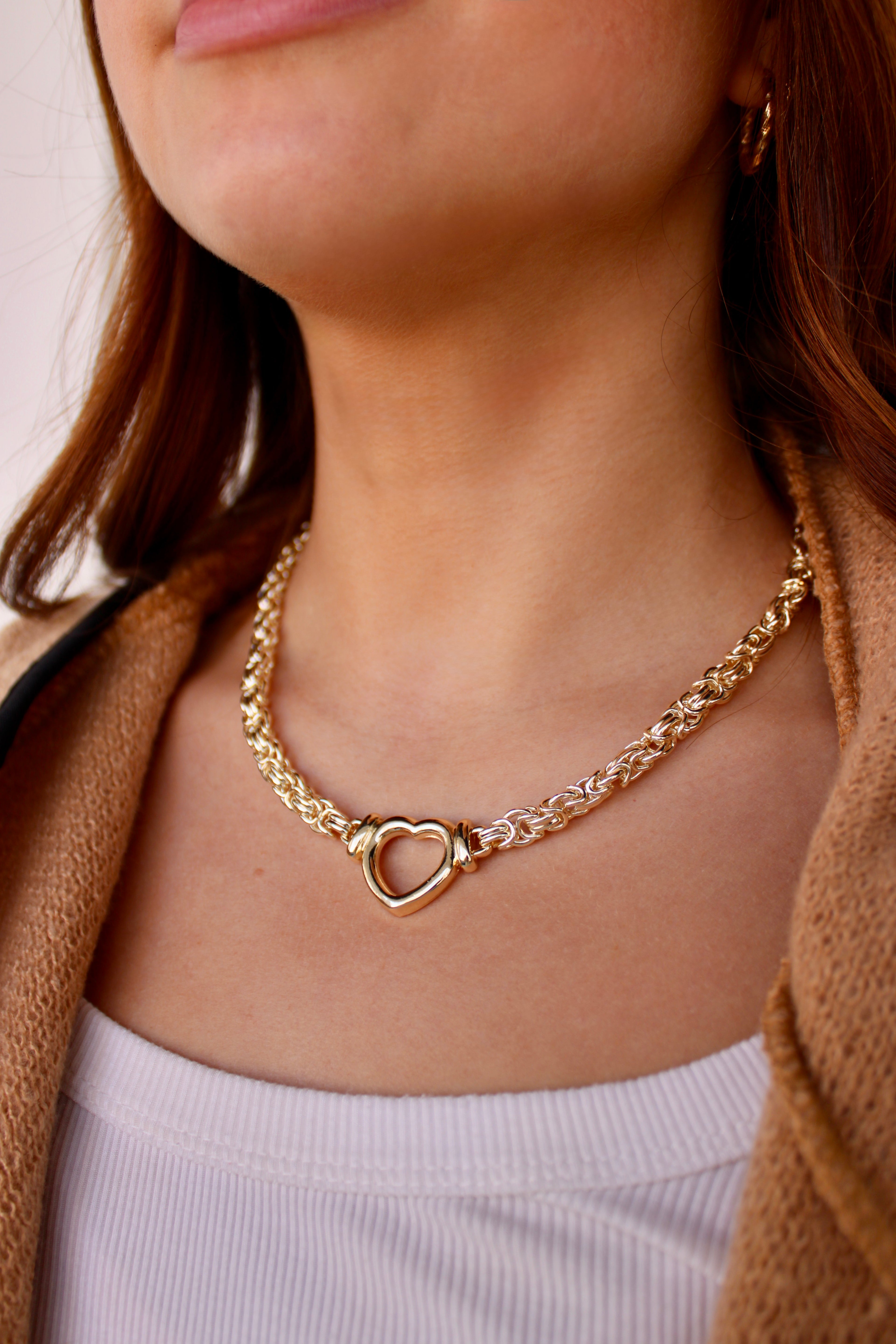 Heart Link Chain