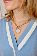 Kimberly Necklace: Pearl