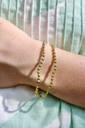 Beaded Bracelet: Green