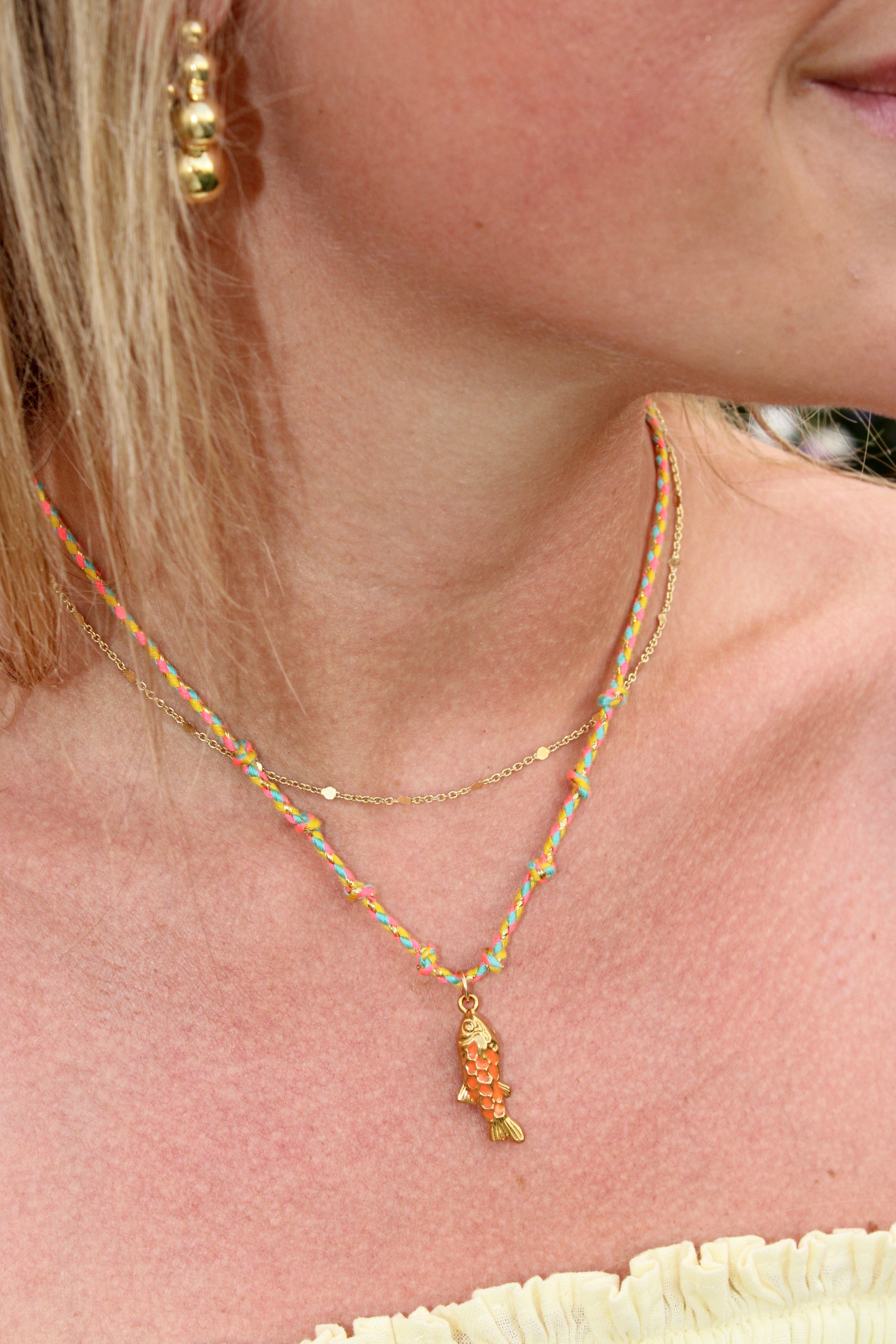 Under the Sea Corded Necklace