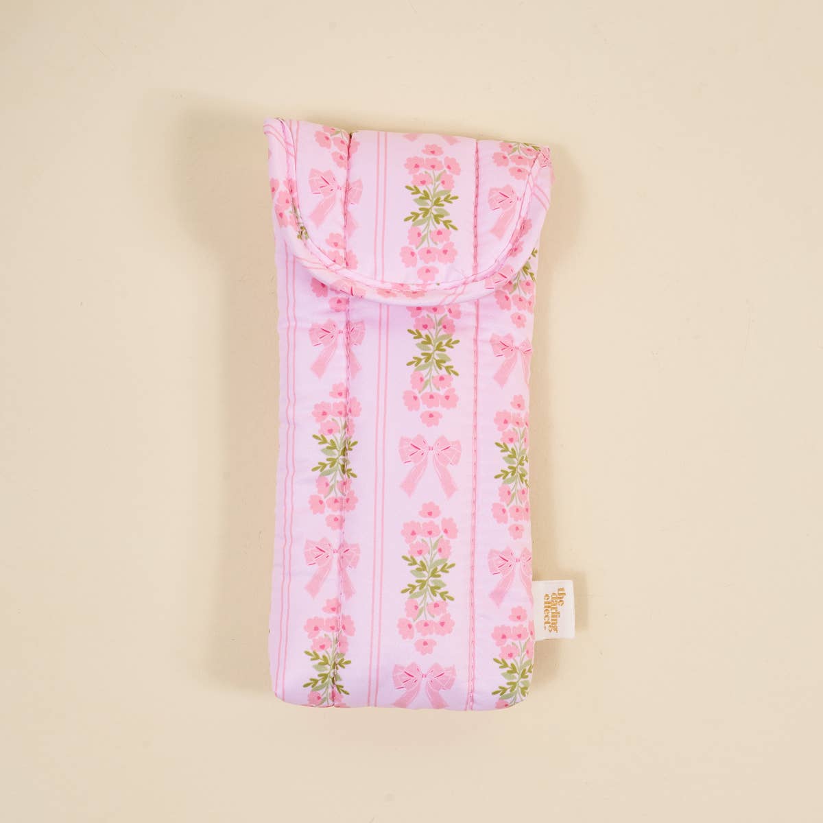 Sunglasses Case: Pink Floral